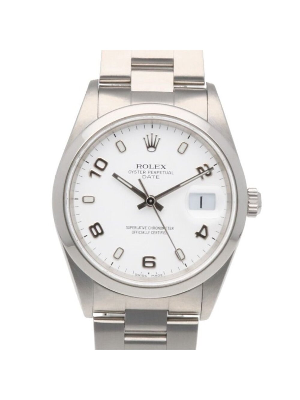 Rolex Date Oyster Perpetual Watch Stainless Steel Automatic
